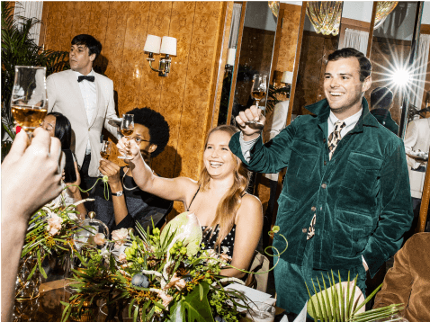 Toasting event