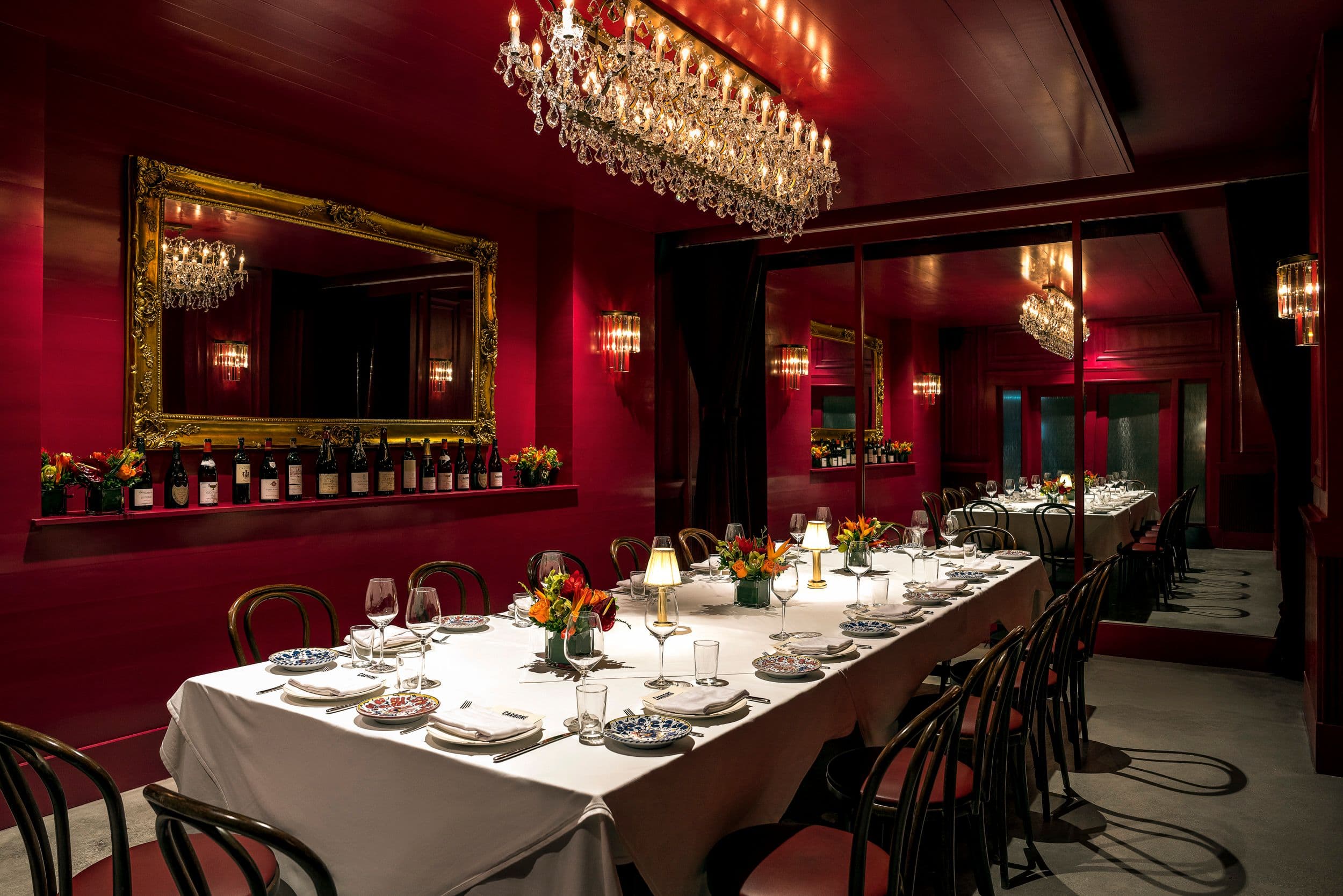 Major Food Events Space Red Room
