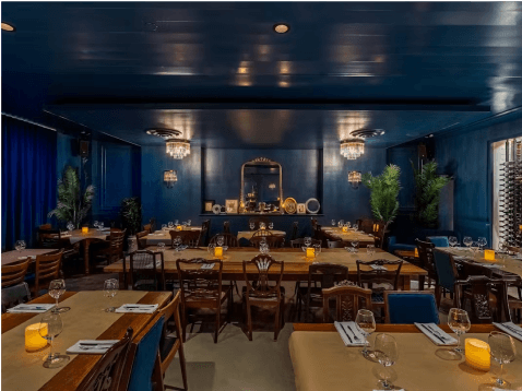 Blue room
